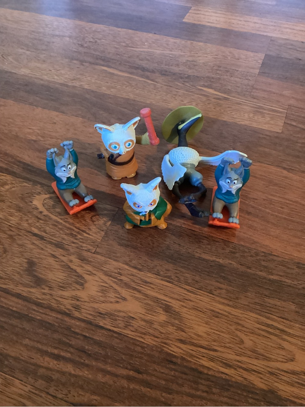 Kung Fu Panda Toys Lot of 5 Dreamworks McDonald’s